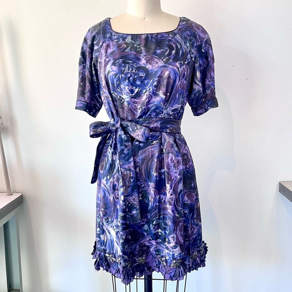 Rebecca Taylor Detailed Hem Dress